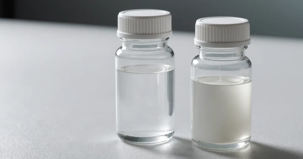 Lab test comparing animal-free and conventional casein gels