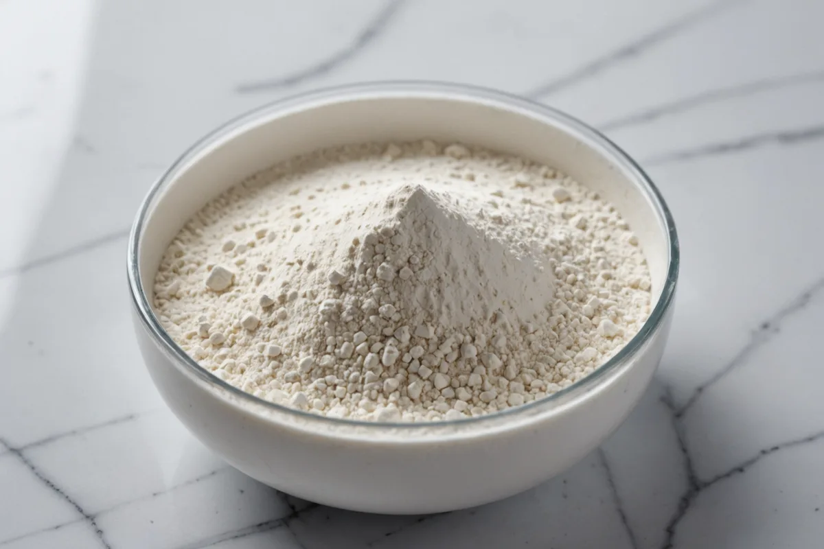 White lyophilized protein powder from Opalia's beta-Casein fraction